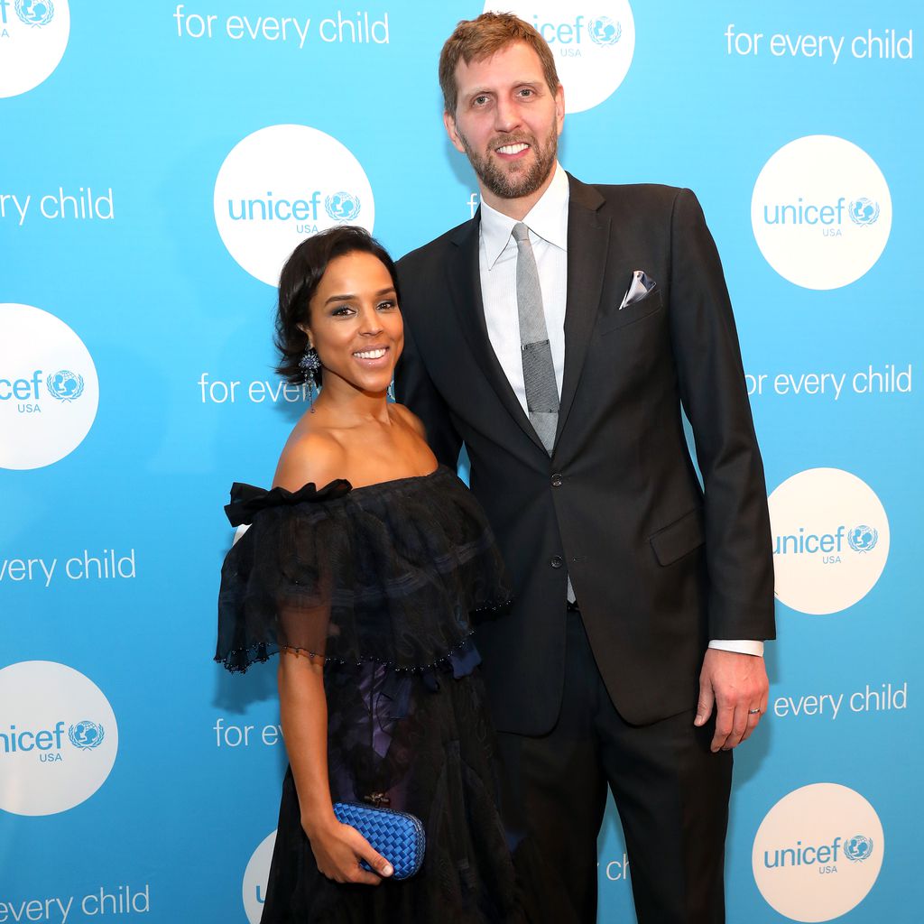 Jessica und Dirk Nowitzki in Dallas, Februar 2020