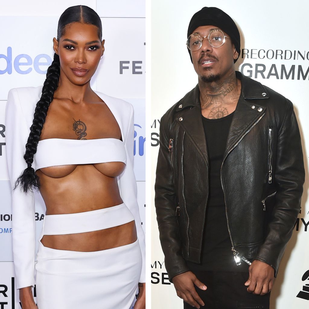 Jessica White und Nick Cannon
