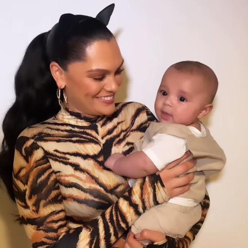 Jessie J mit ihrem Sohn Sky
