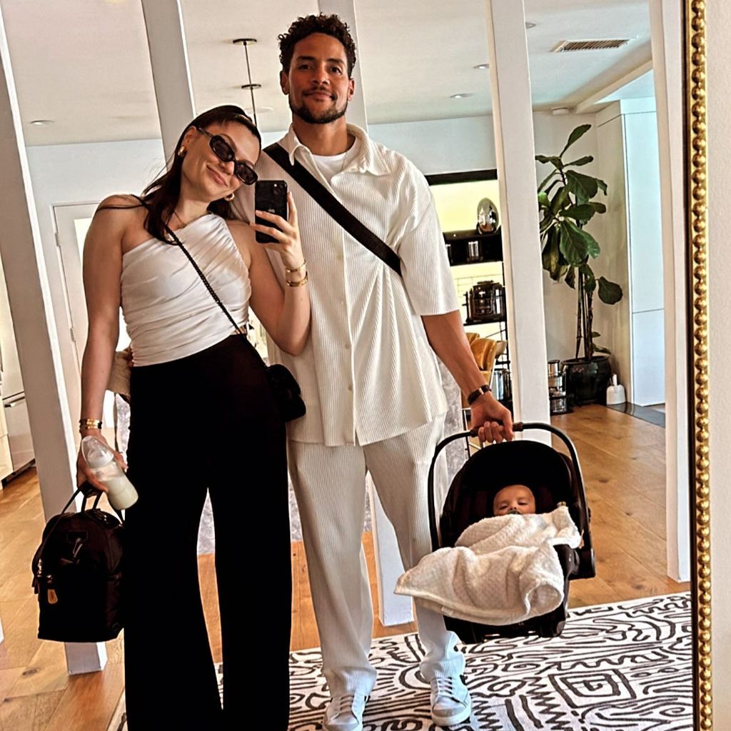 Jessie J und Chanan Colman mit ihrem Baby