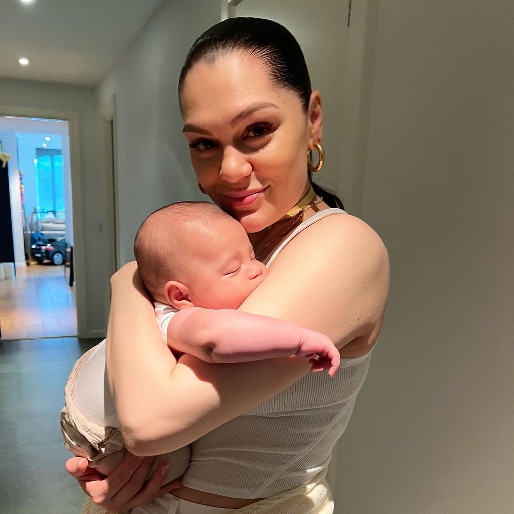 Jessie J mit ihrem Sohn Sky