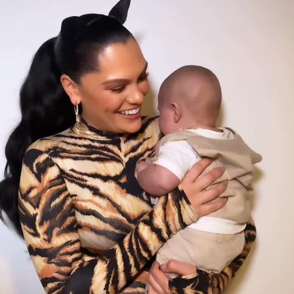 Jessie J mit ihrem Sohn Sky