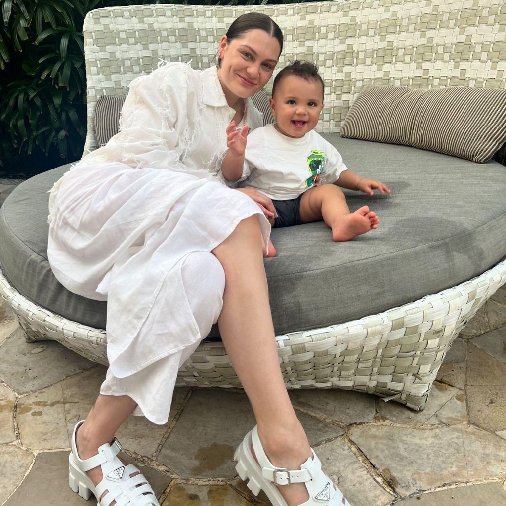 Jessie J und ihr Sohn Sky im Juni 2024