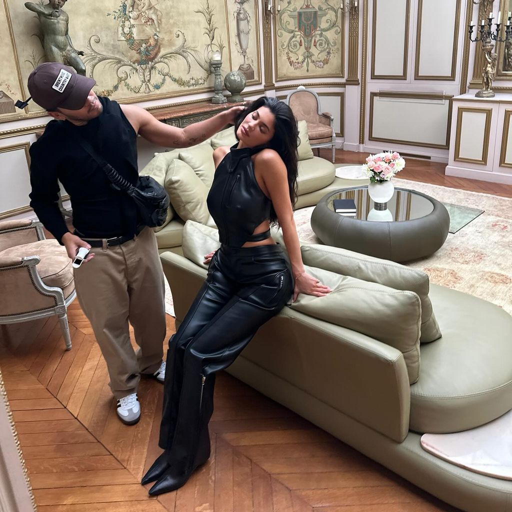 Stylist Jesus Guerrero und Kylie Jenner