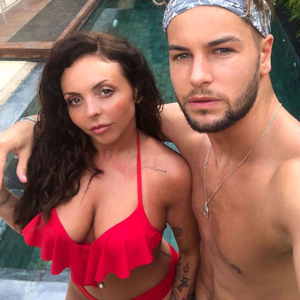 Jesy Nelson und Chris Hughes