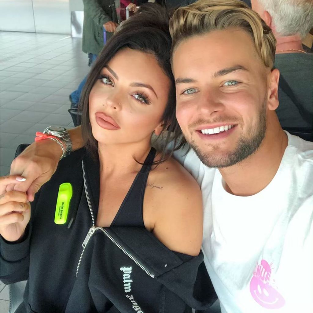 Jesy Nelson und Chris Hughes