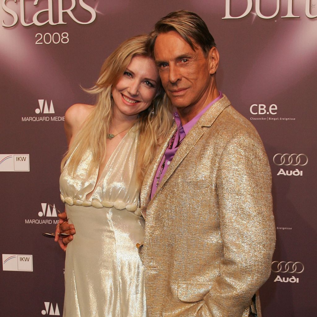 Jette und ihr Vater Wolfang Joop im April 2008 in Berlin