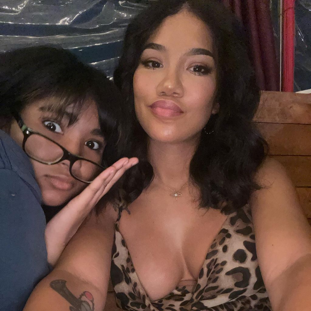 Jhené Aiko und ihre Tochter Namiko