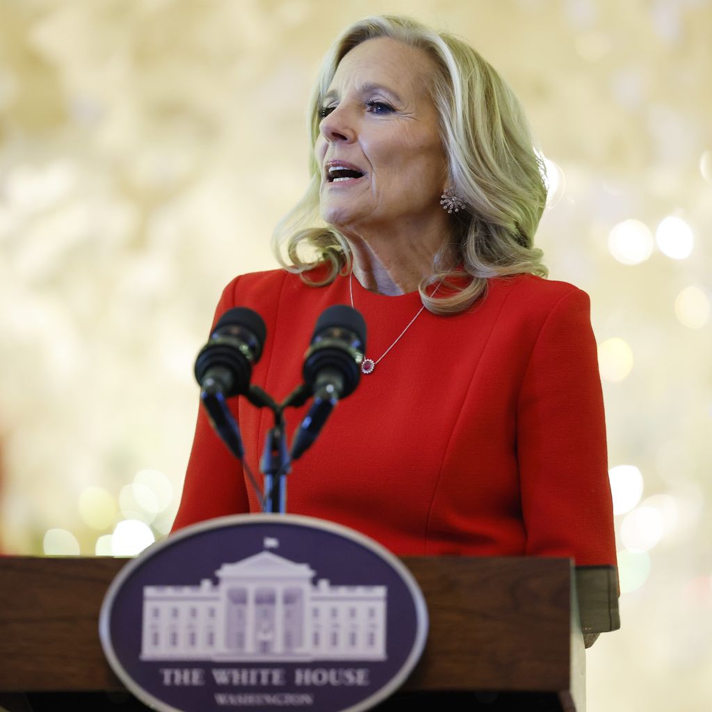 JIll Biden hält Rede im Weißen Haus, Washington 2024