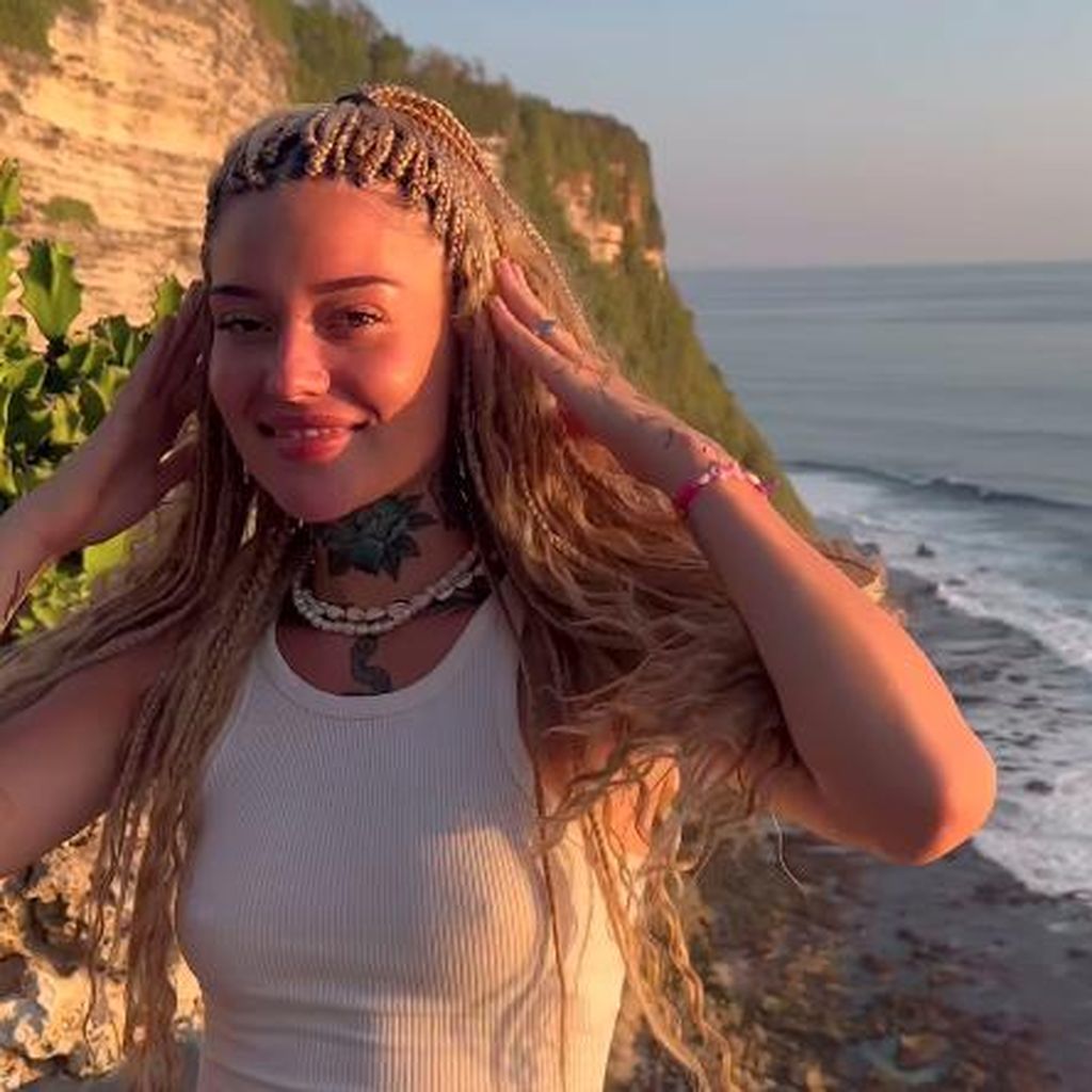 Jill Lange im Oktober 2023 auf Bali