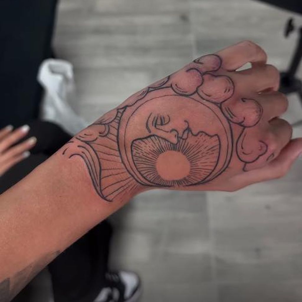 Jill Langes Hand
