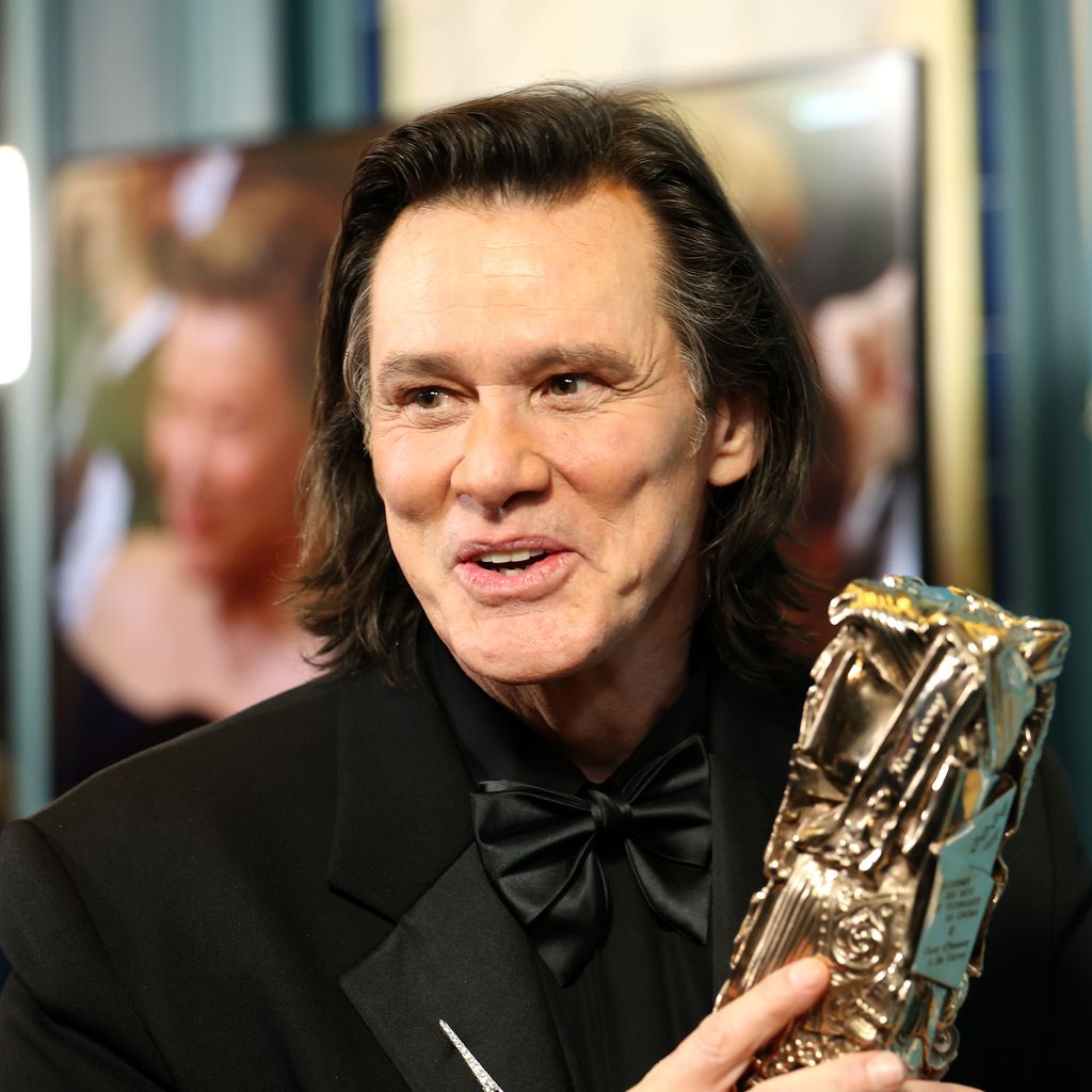 Jim Carrey mit dem Ehren-César bei den 51. César-Filmpreisen in Paris, 26. Februar 2026