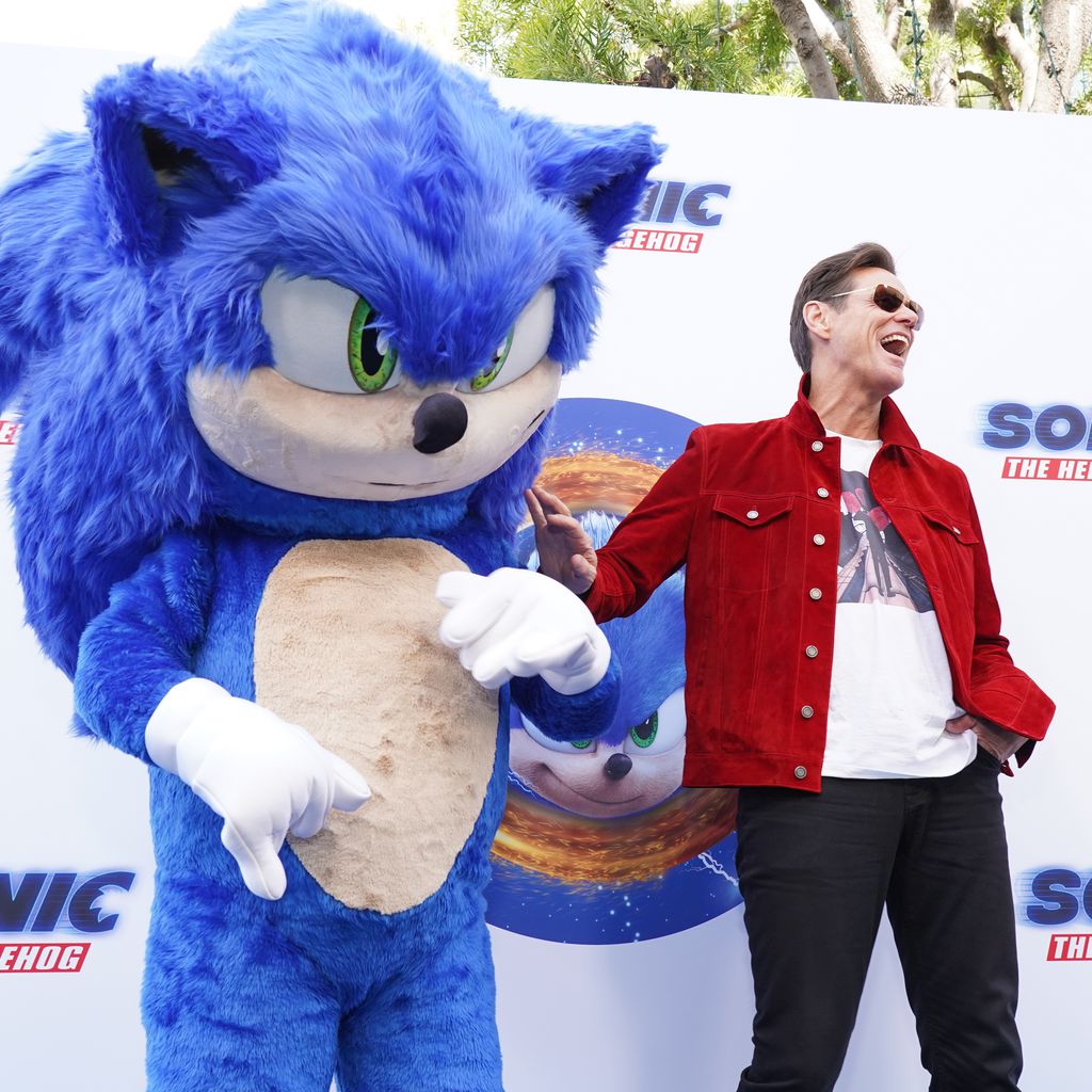 Jim Carrey bei einem Event zu seinem neuem Film "Sonic The Hedgehog"