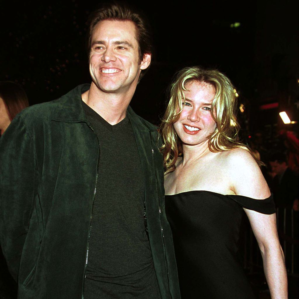 Jim Carrey und Renée Zellwegger im Dezember 1999