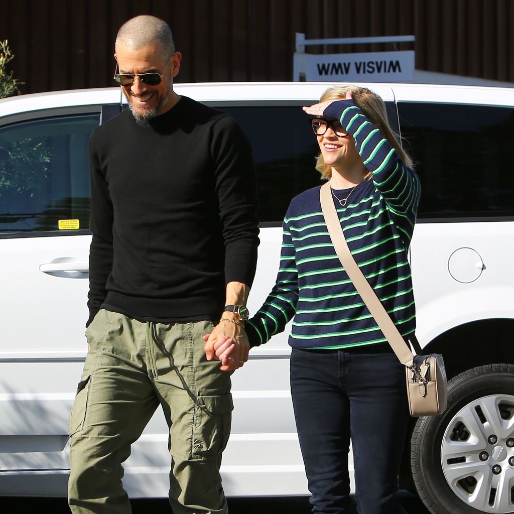 Jim Toth und Reese Witherspoon in Kalifornien