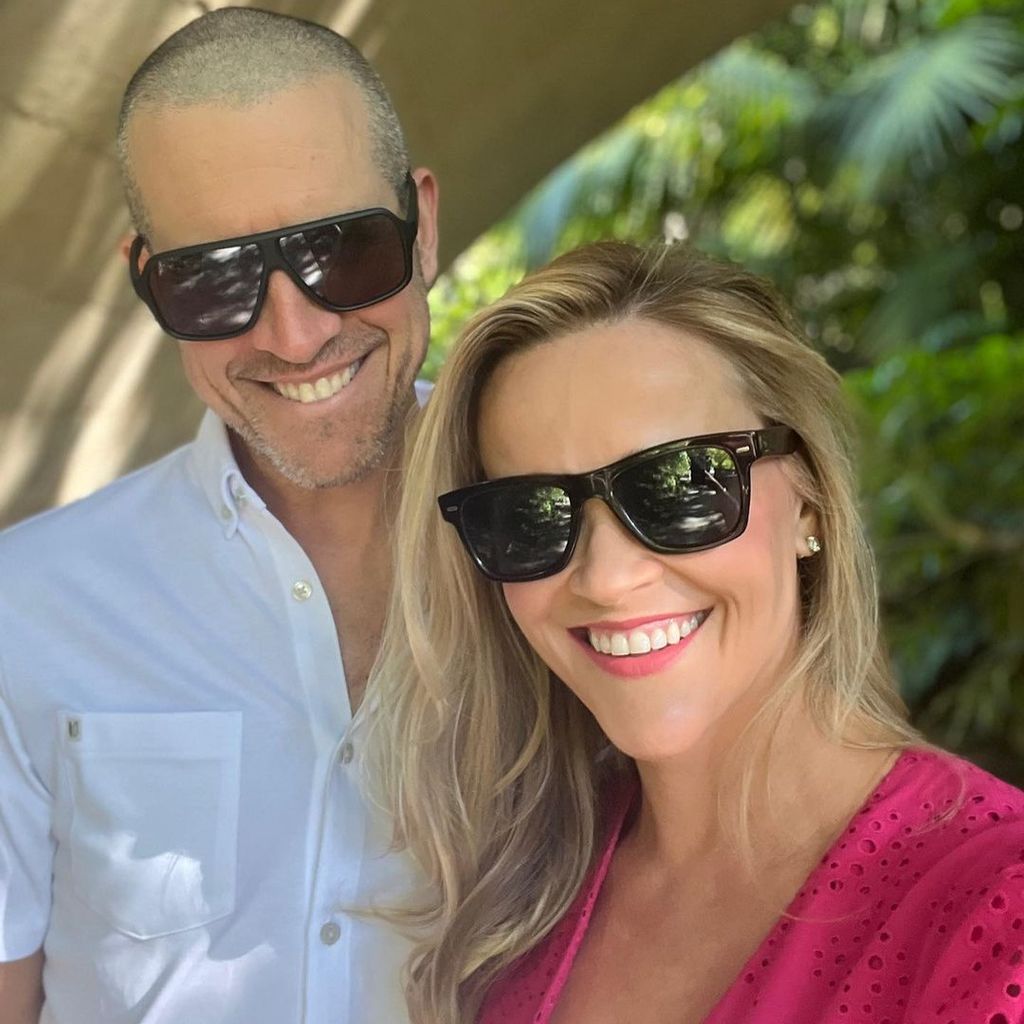 Jim Toth und Reese Witherspoon, Juli 2022