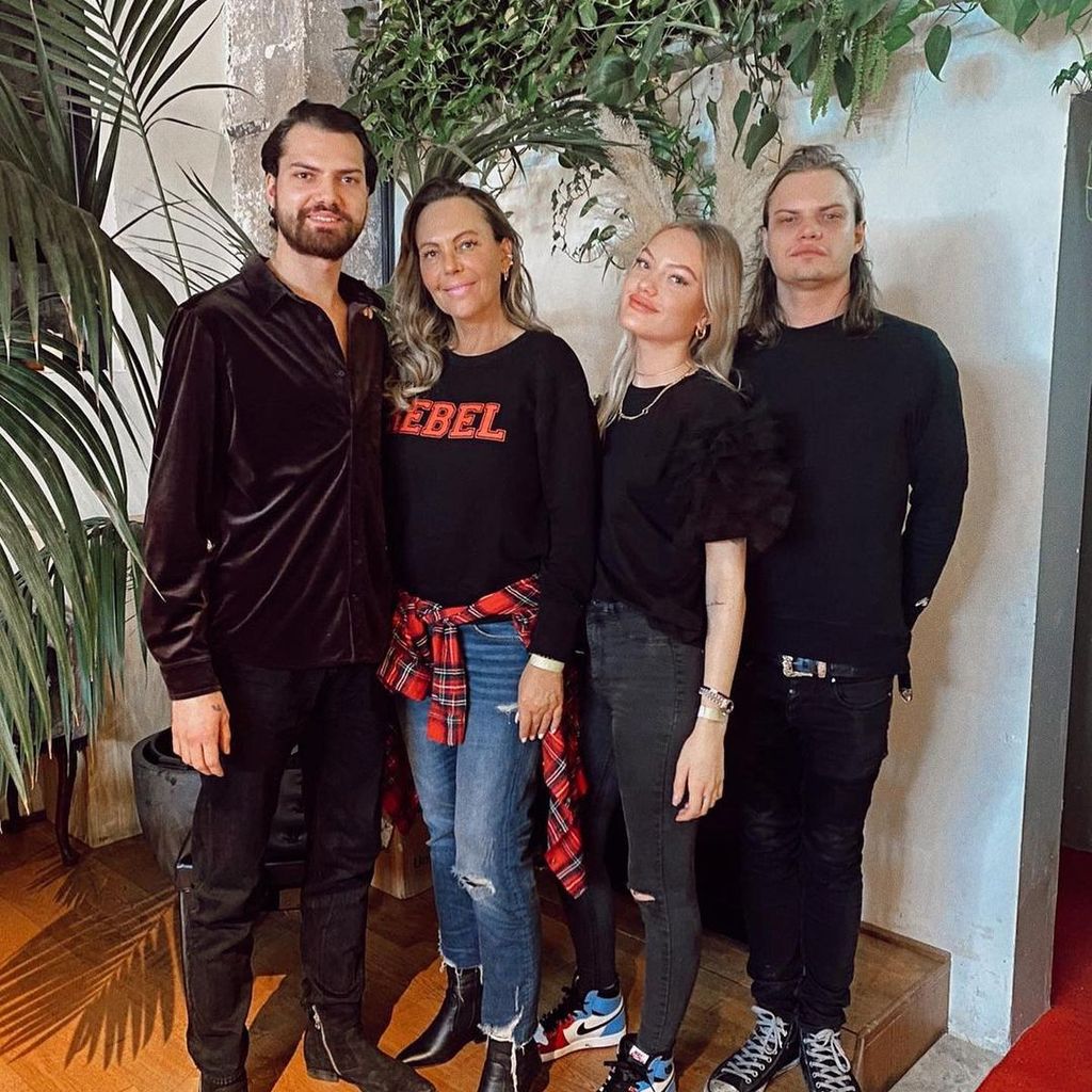 Jimi Blue, Natascha, Cheyenne und Wilson Gonzalez Ochsenknecht 2020