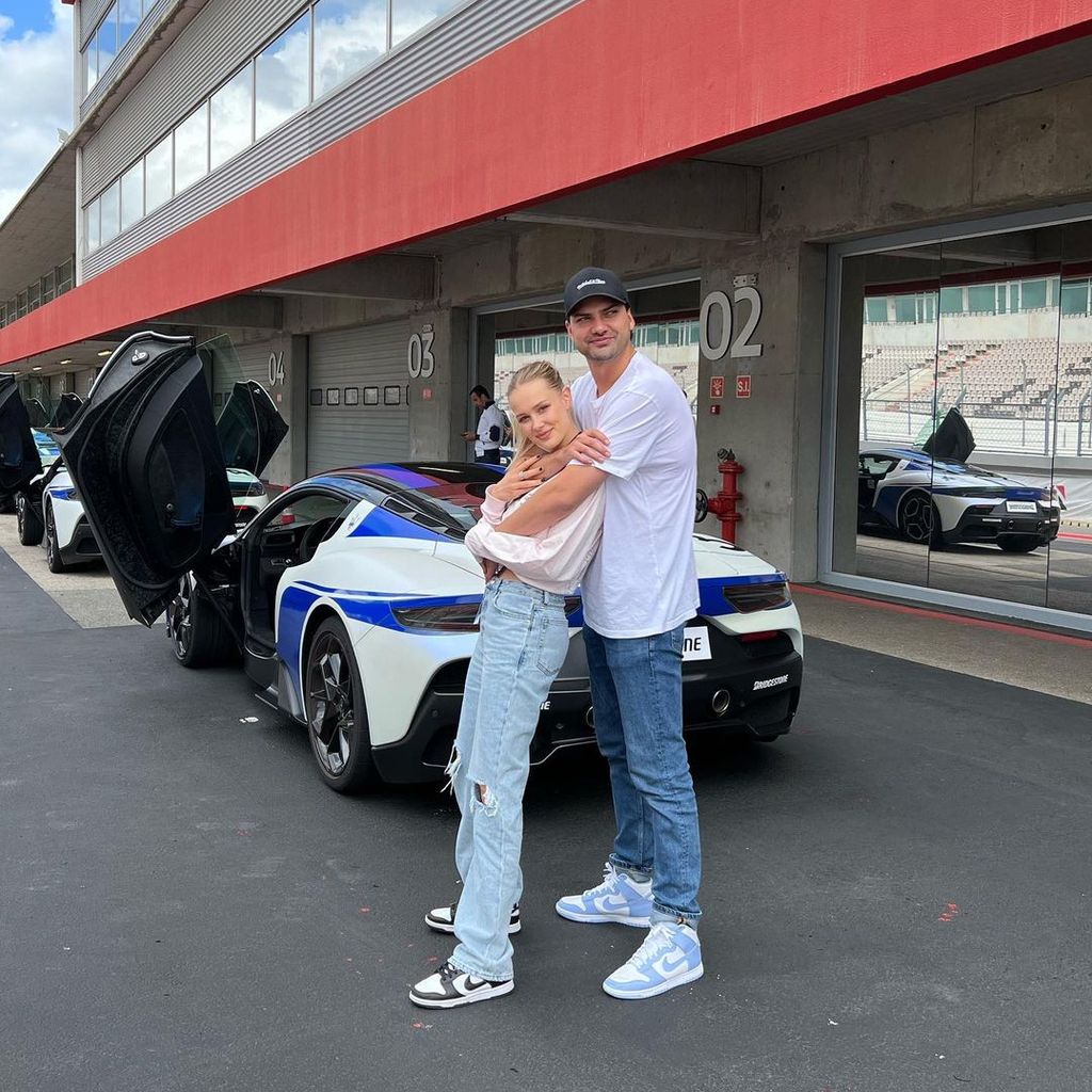 Jimi Blue Ochsenknecht und Laura Marie Geissler im Juni 2022