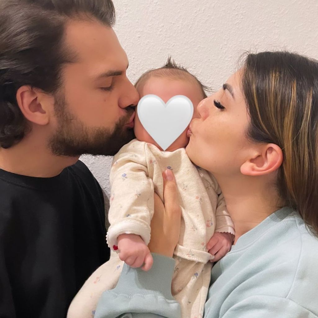 Jimi Blue Ochsenknecht und Yeliz Koc mit ihrer Tochter Snow Elanie