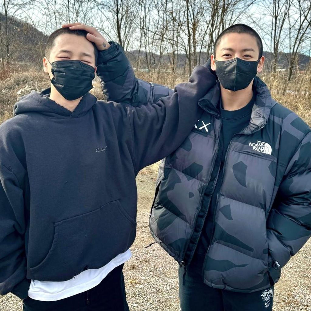 Jimin und Jungkook im Dezember 2023