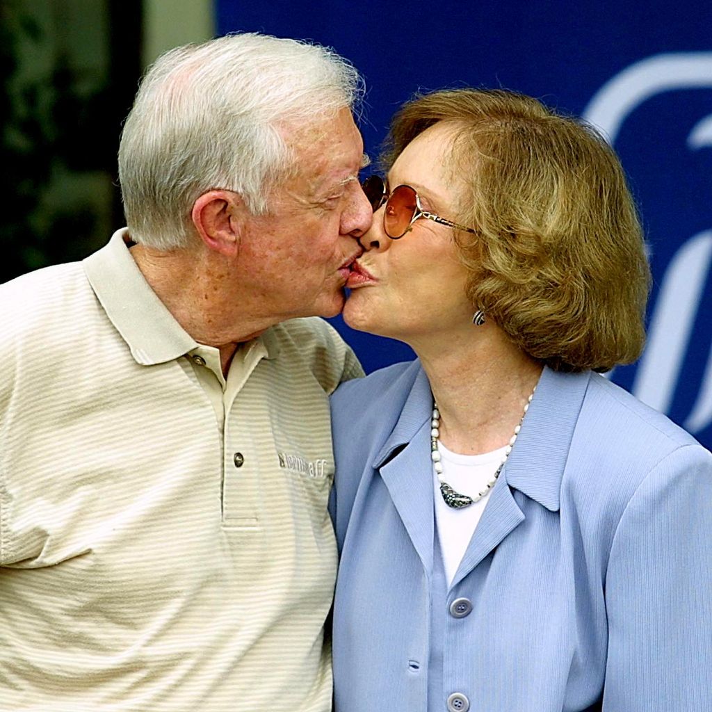 Ex-US-Präsident Jimmy Carter und seine Ehefrau Rosalynn Carter