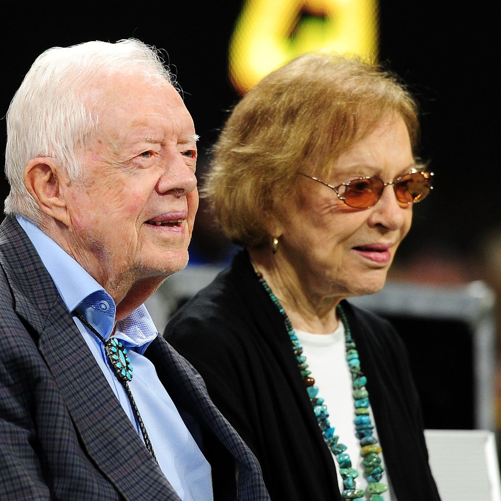 Jimmy Carter und seine Frau Rosalynn in Atlanta, September 2018