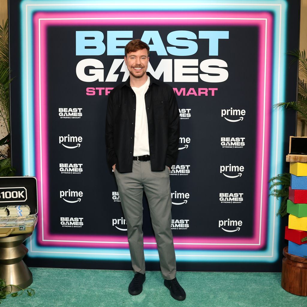 Vorabpremiere zu "Beast Games" Staffel 2 bei Prime Video im Culver Studios, Culver City, mit Jimmy Donaldson aka MrBeast