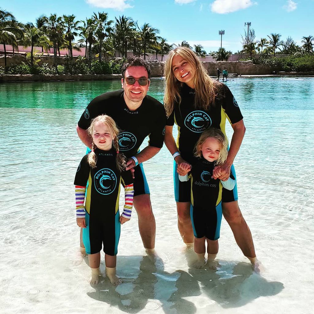 Jimmy Fallon und seine Familie, März 2019