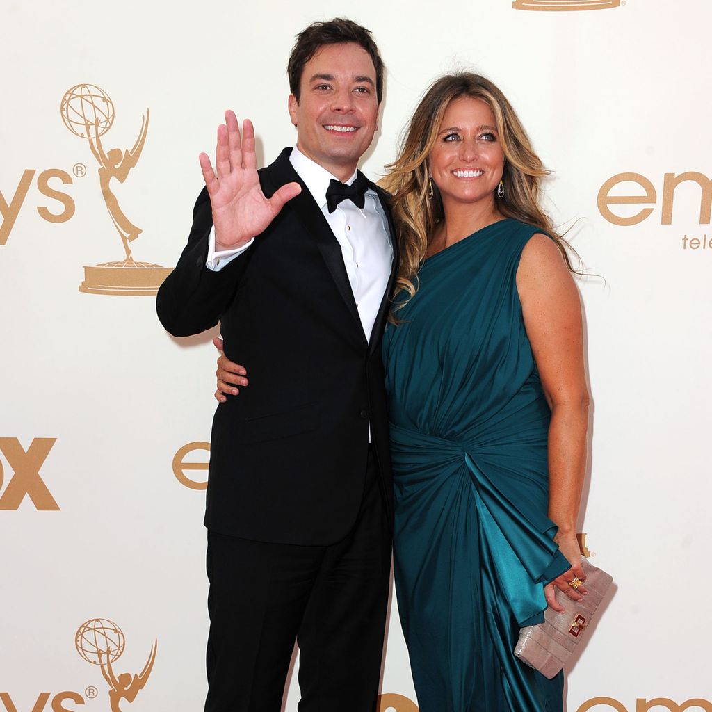 Jimmy Fallon und seine Frau Nancy Juvonen