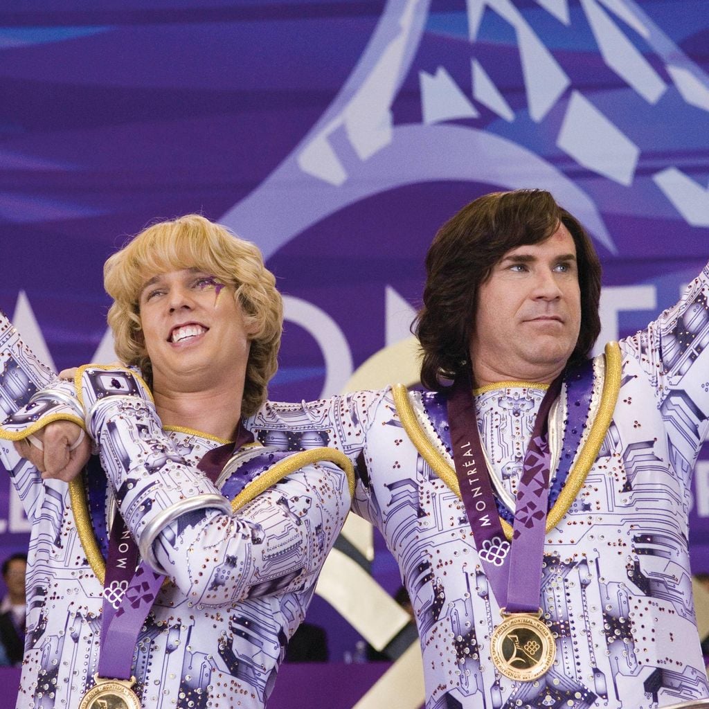 Jimmy (Jon Heder) und Chazz (Will Ferrell) feiern ihren Sieg in "Blades of Glory"