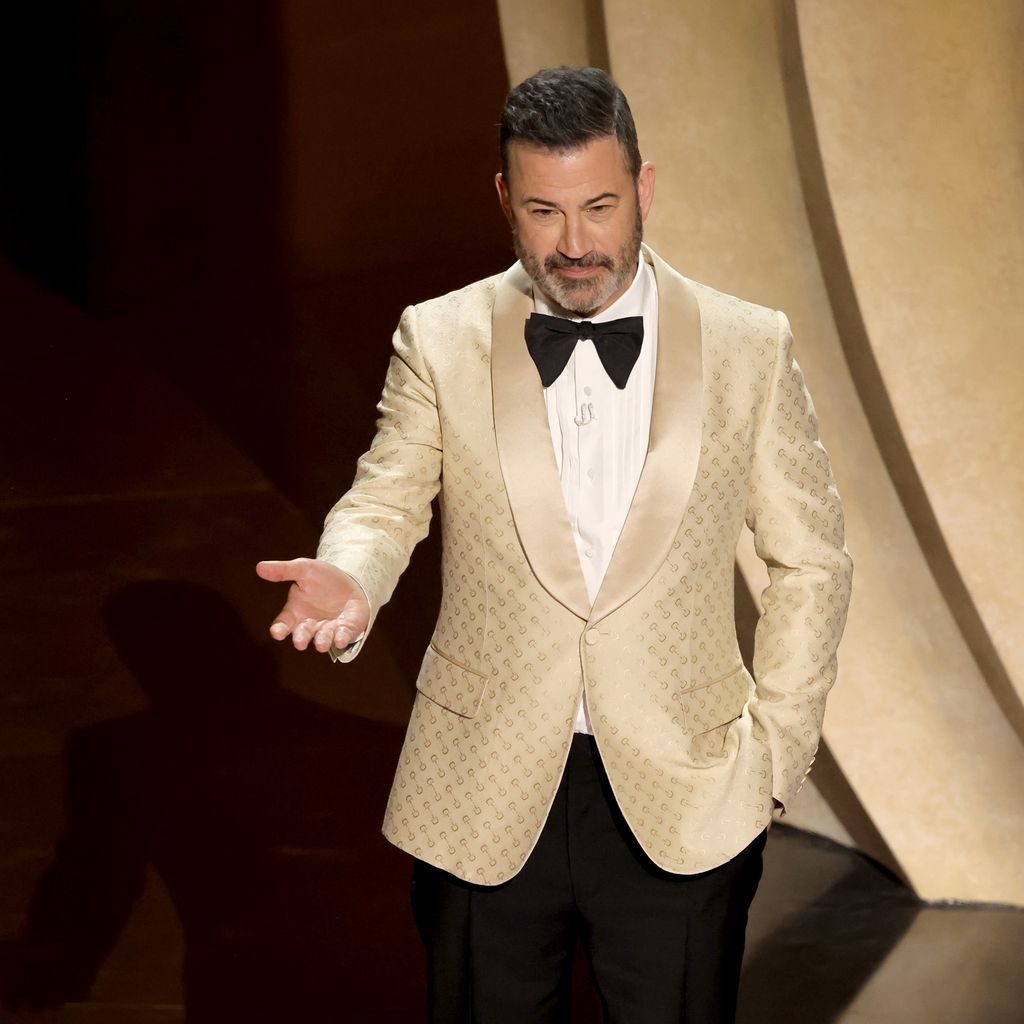 Jimmy Kimmel bei der Moderation der Oscars 2024