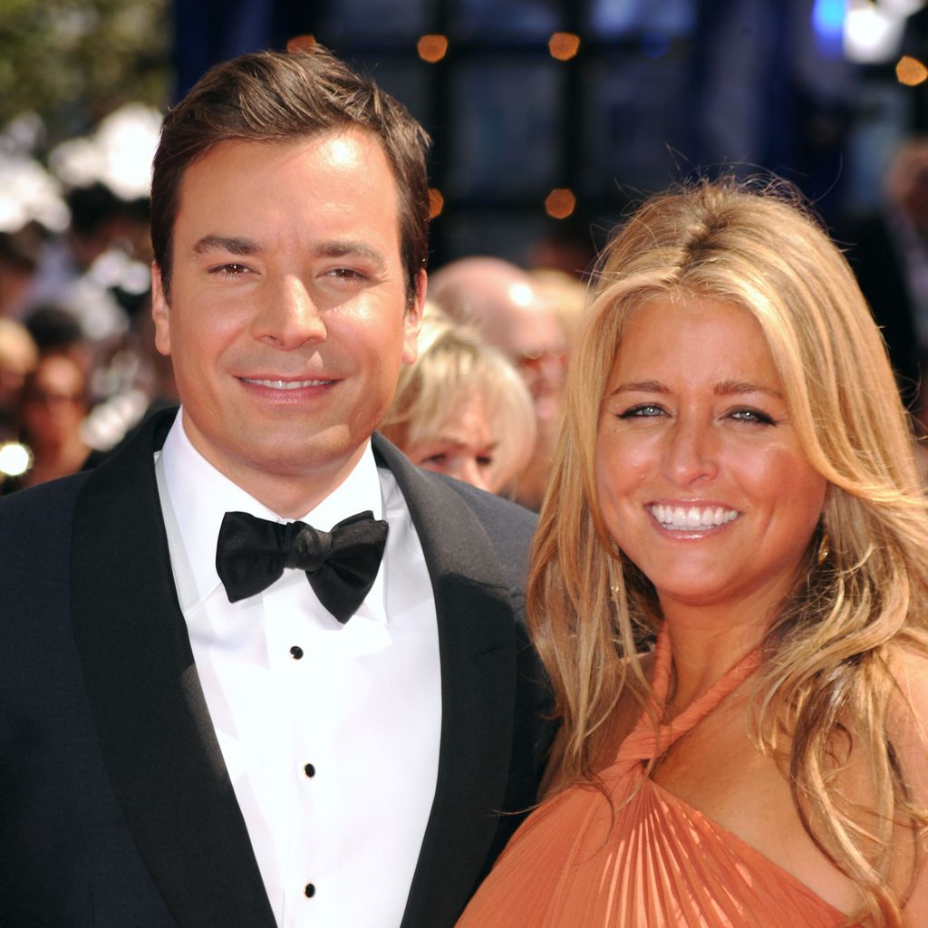 Jimmy Fallon und Nancy Juvonen beim Emmy Award