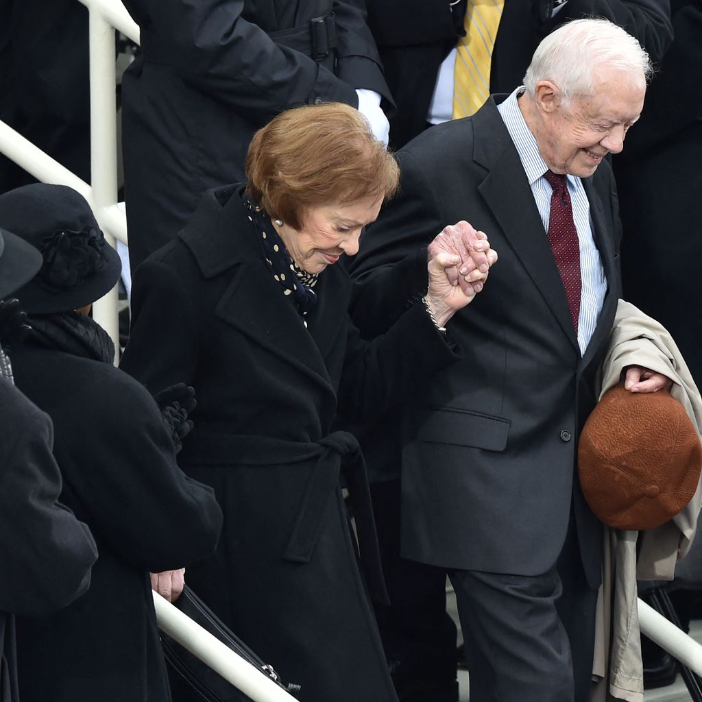 Jimmy und Rosalynn Carter im Januar 2017