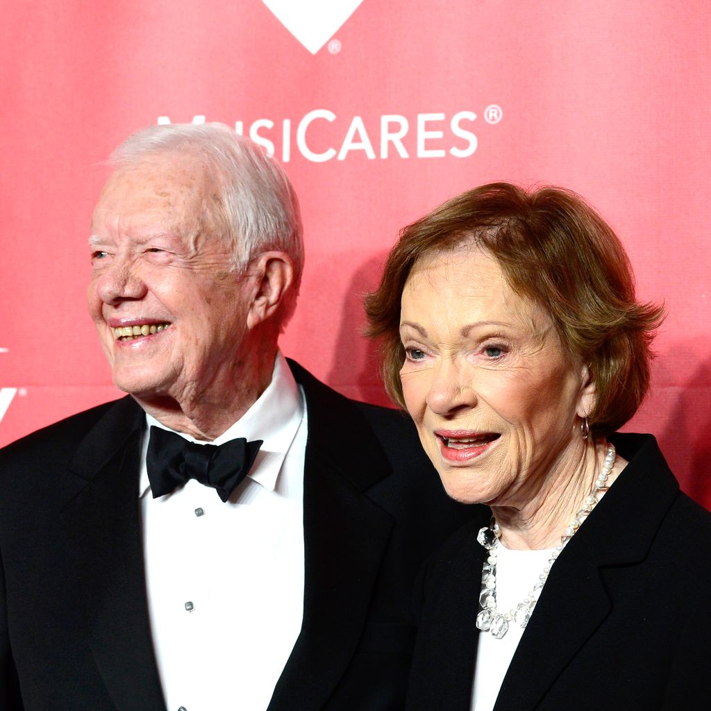 Jimmy und Rosalynn Carter, Februar 2015
