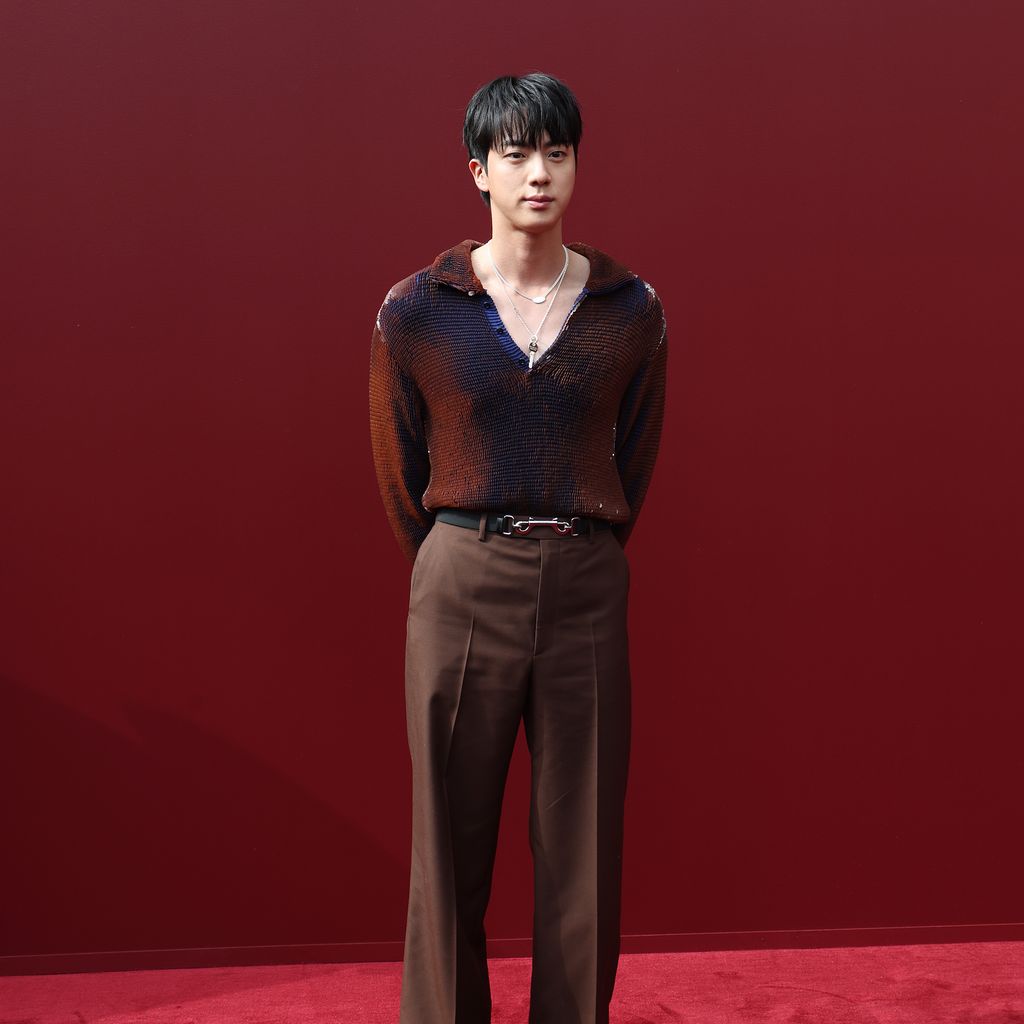 BTS-Star Jin, Gucci Womenswear-Show 2024 in Mailand