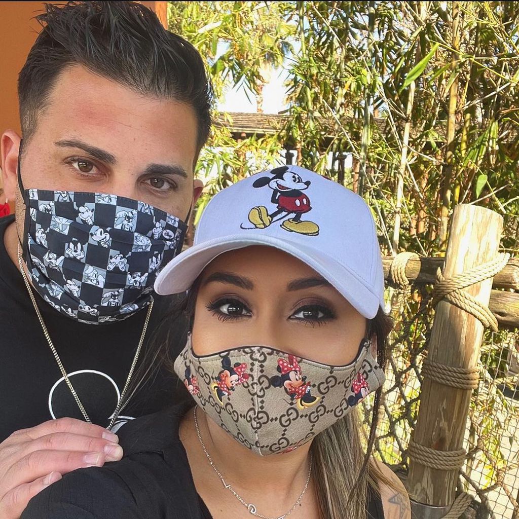 Jionni LaValle und Snooki im März 2021