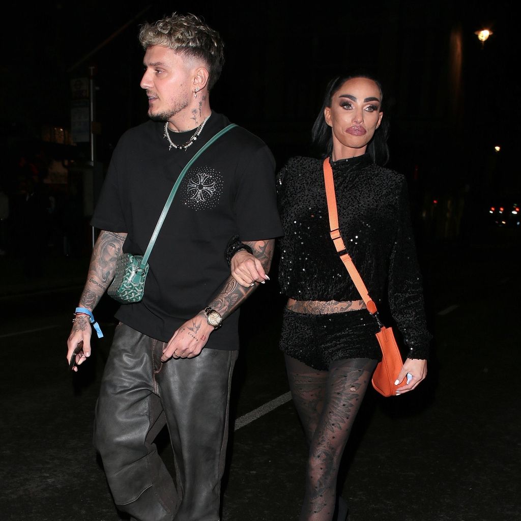 JJ Slater und Katie Price im Januar 2025