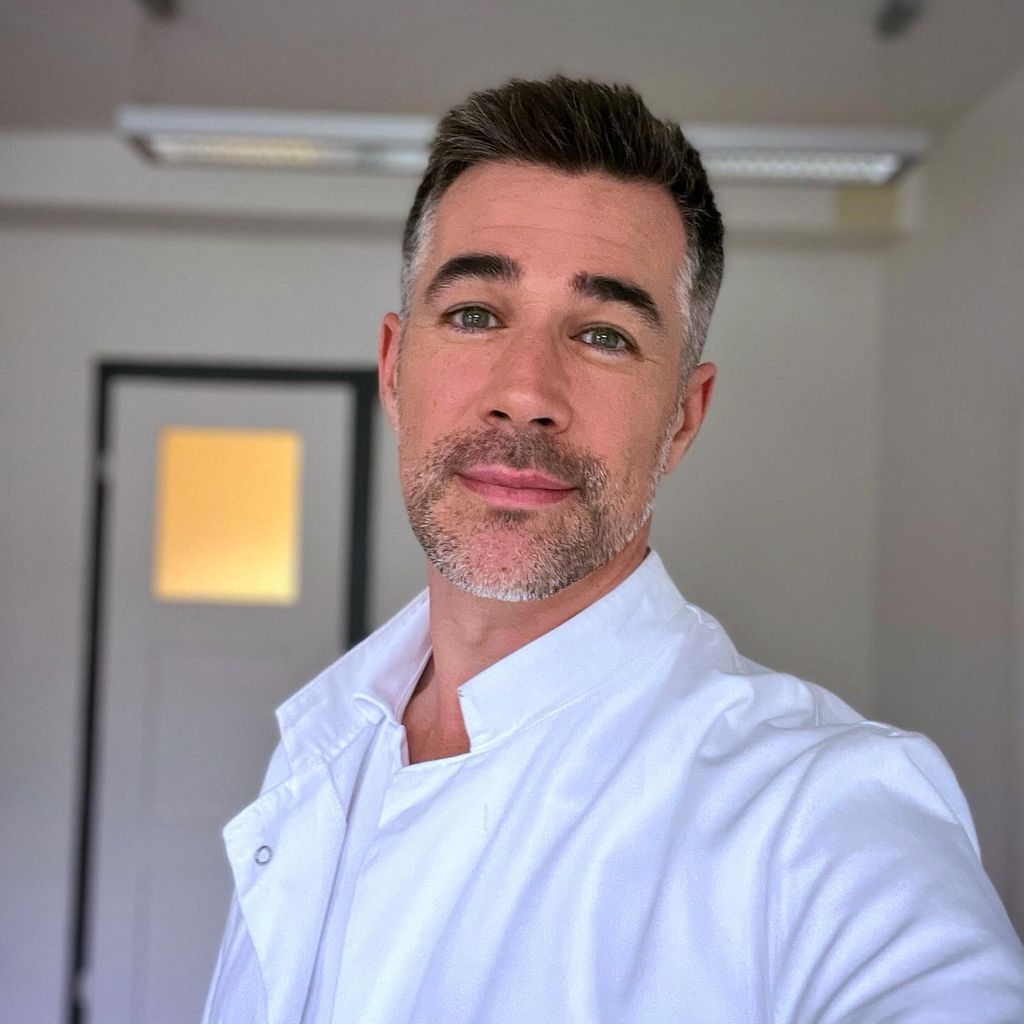 Jo Weil am Set von "Sturm der Liebe", Oktober 2024