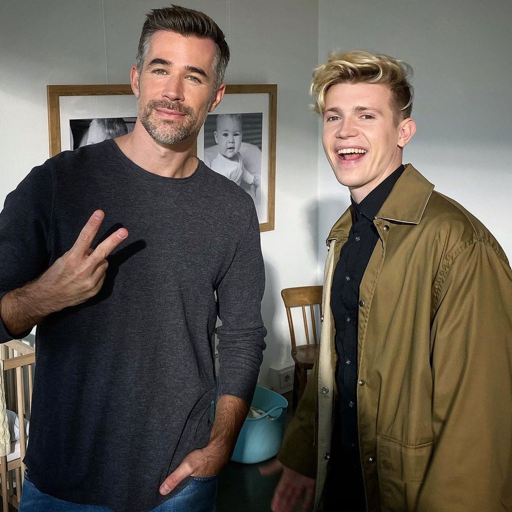 Jo Weil und Lennart Betzgen, Darsteller von "Verbotene Liebe – Next Generation"