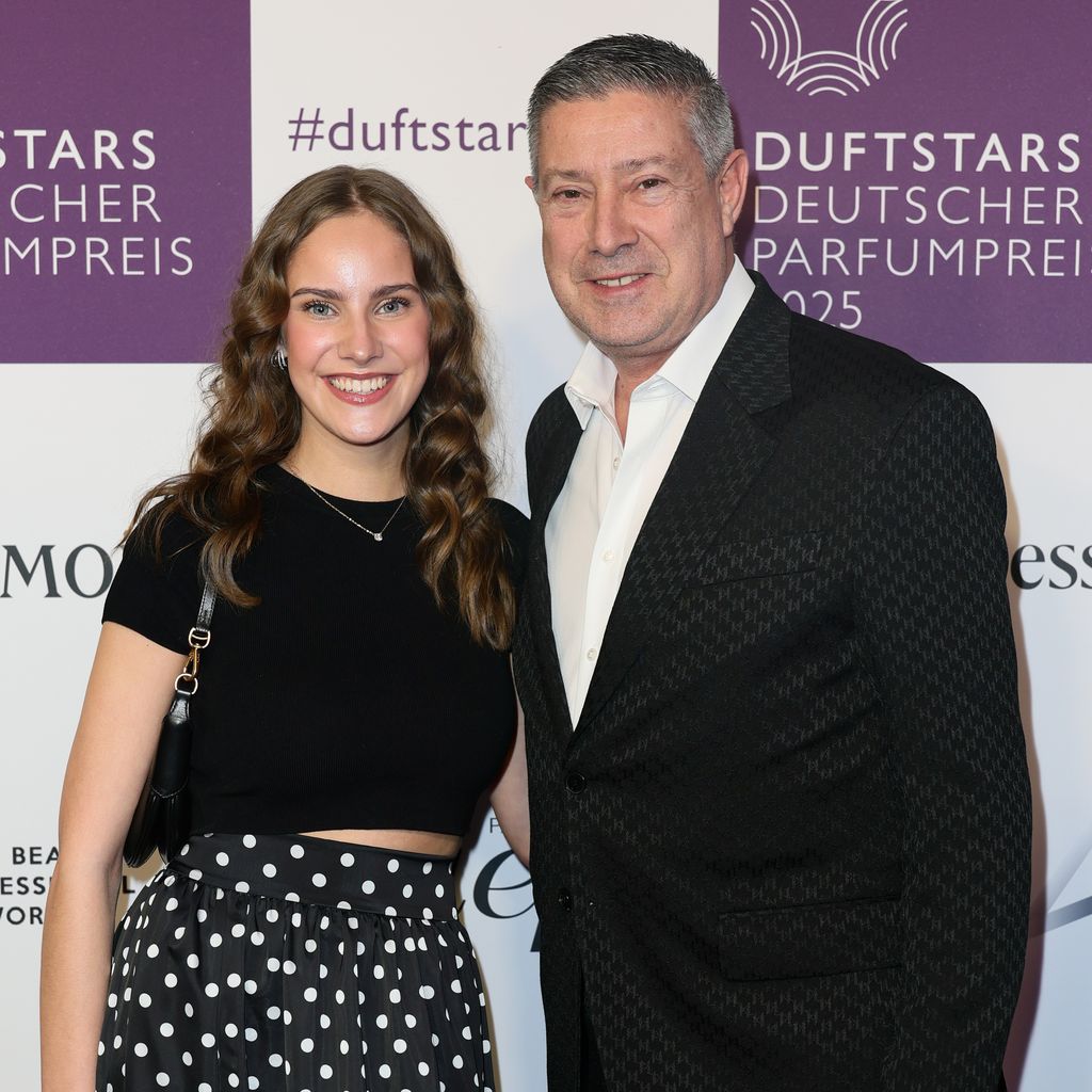 Tochter Helena und Joachim Llambi bei den Duftstars 2025 in Düsseldorf