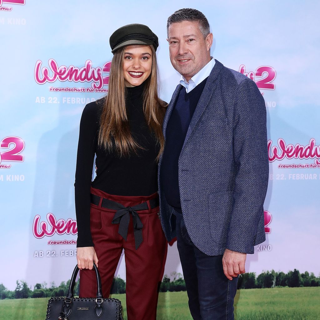 Joachim Llambi mit seiner Tochter Katharina bei der Permiere von "Wendy 2 – Der Film"
