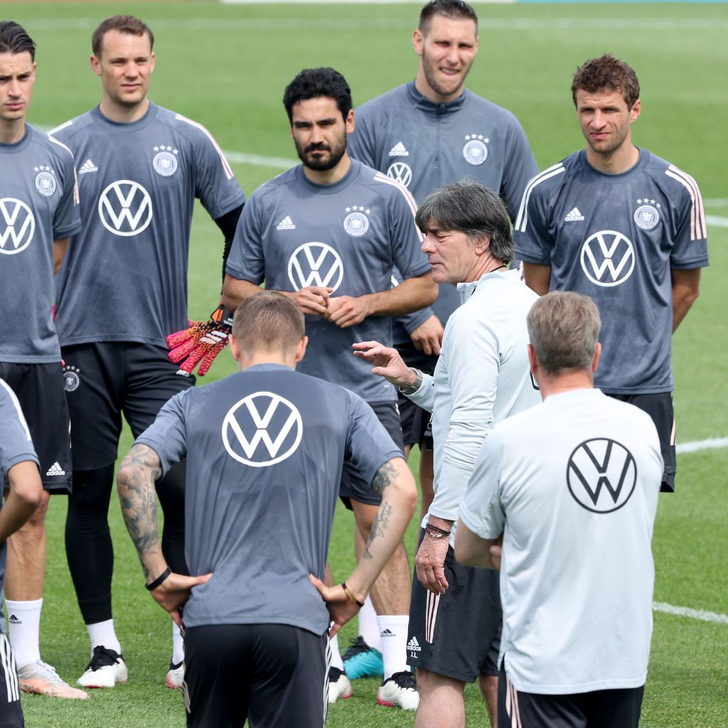 Joachim Löw mit dem DFB-Team, Juni 2021