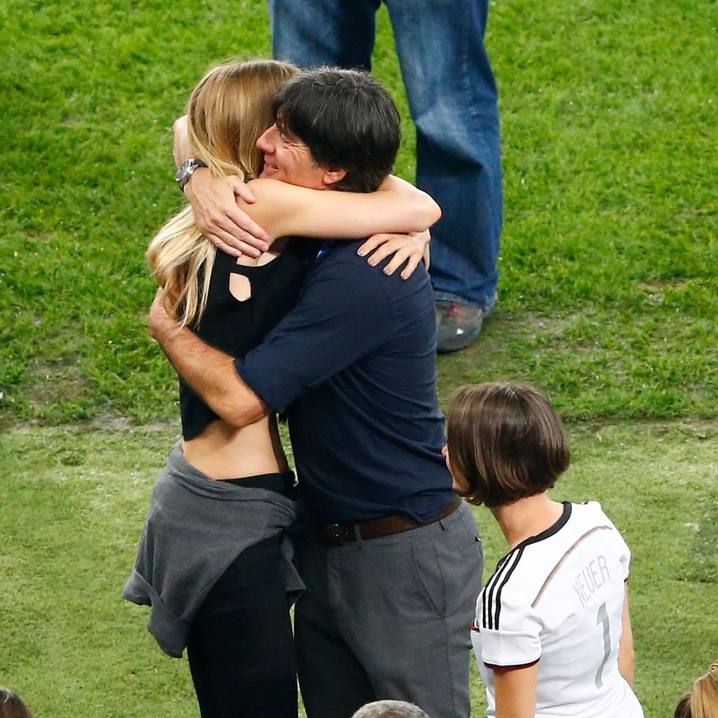 Joachim Löw und Sarah Brandner