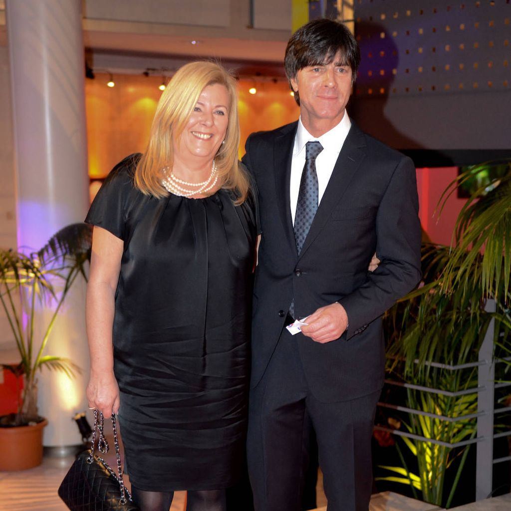 Joachim Löw und Daniela Löw bei der Verleihung des Deutschen Medienpreises 2010 in Baden-Baden