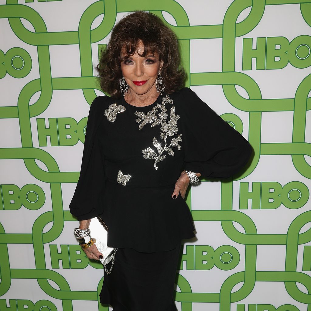 Joan Collins im Januar 2019 in Los Angeles