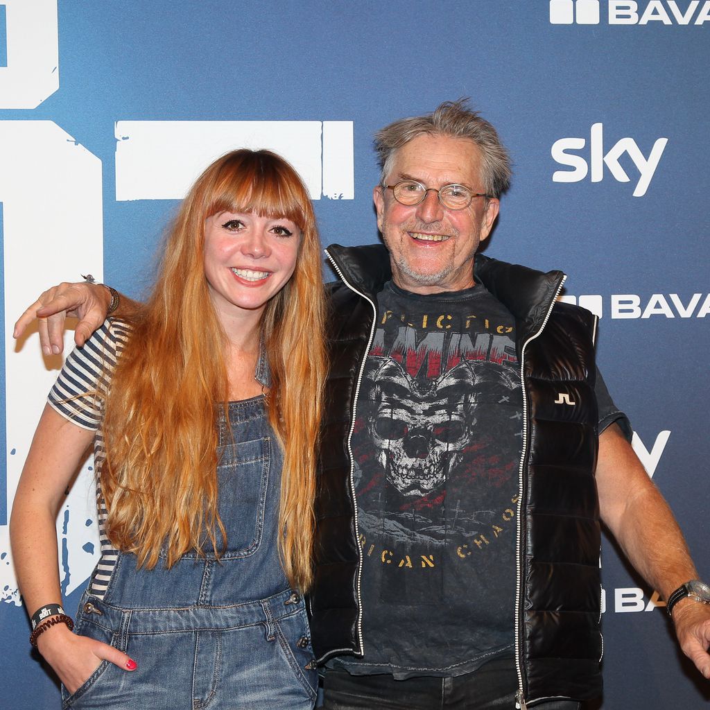 Joanna Semmelrogge mit ihrem Vater Martin, November 2018