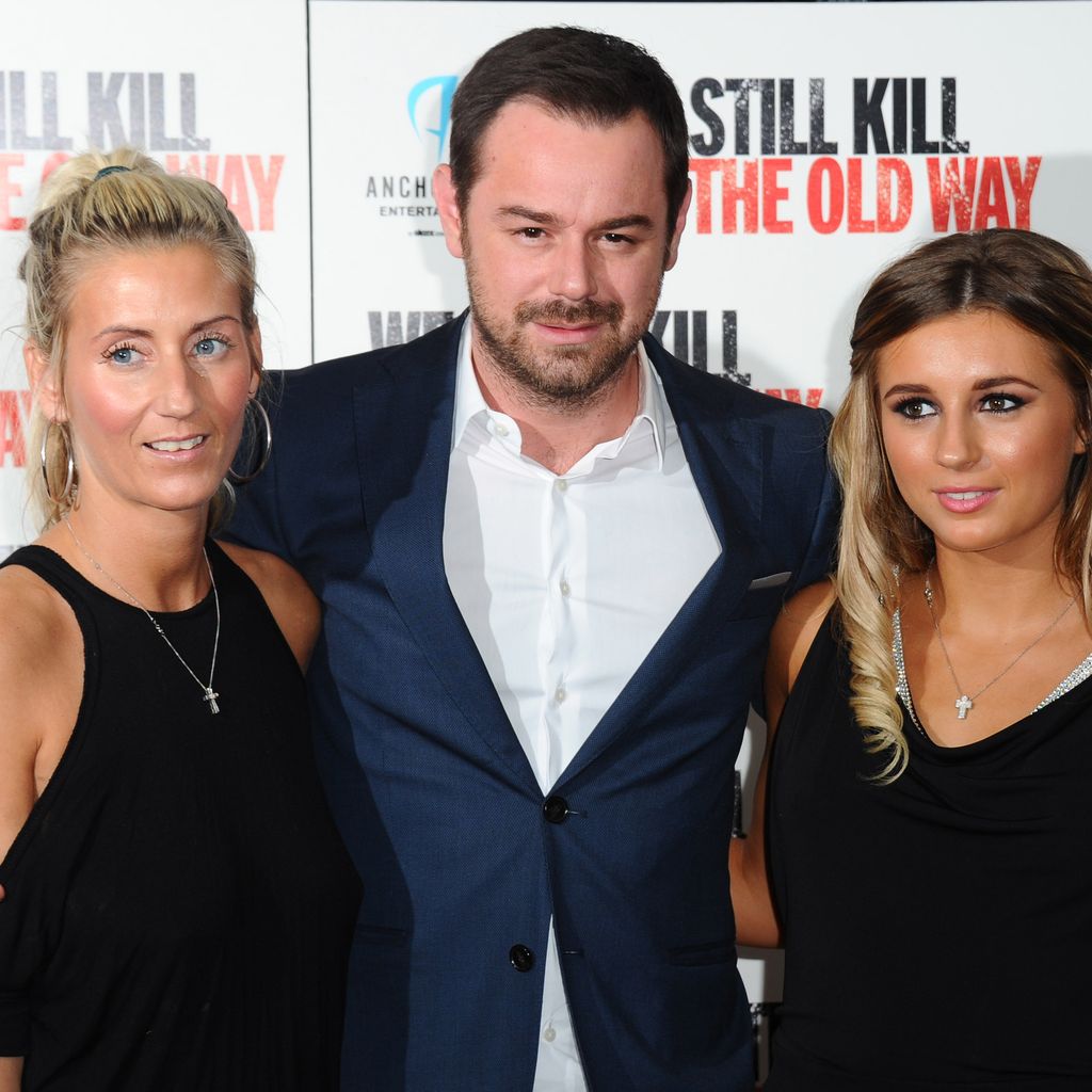 Joanne Mas, Danny Dyer und ihre Tochter Dani Dyer, September 2014