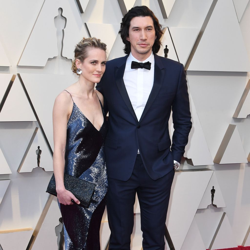 Joanne Tucker und Adam Driver bei den Oscars 2019