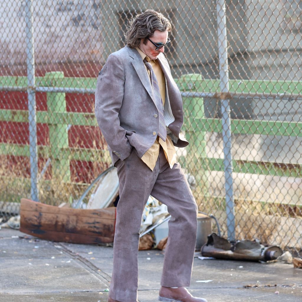 Joaquin Phoenix am Set von "Joker 2"