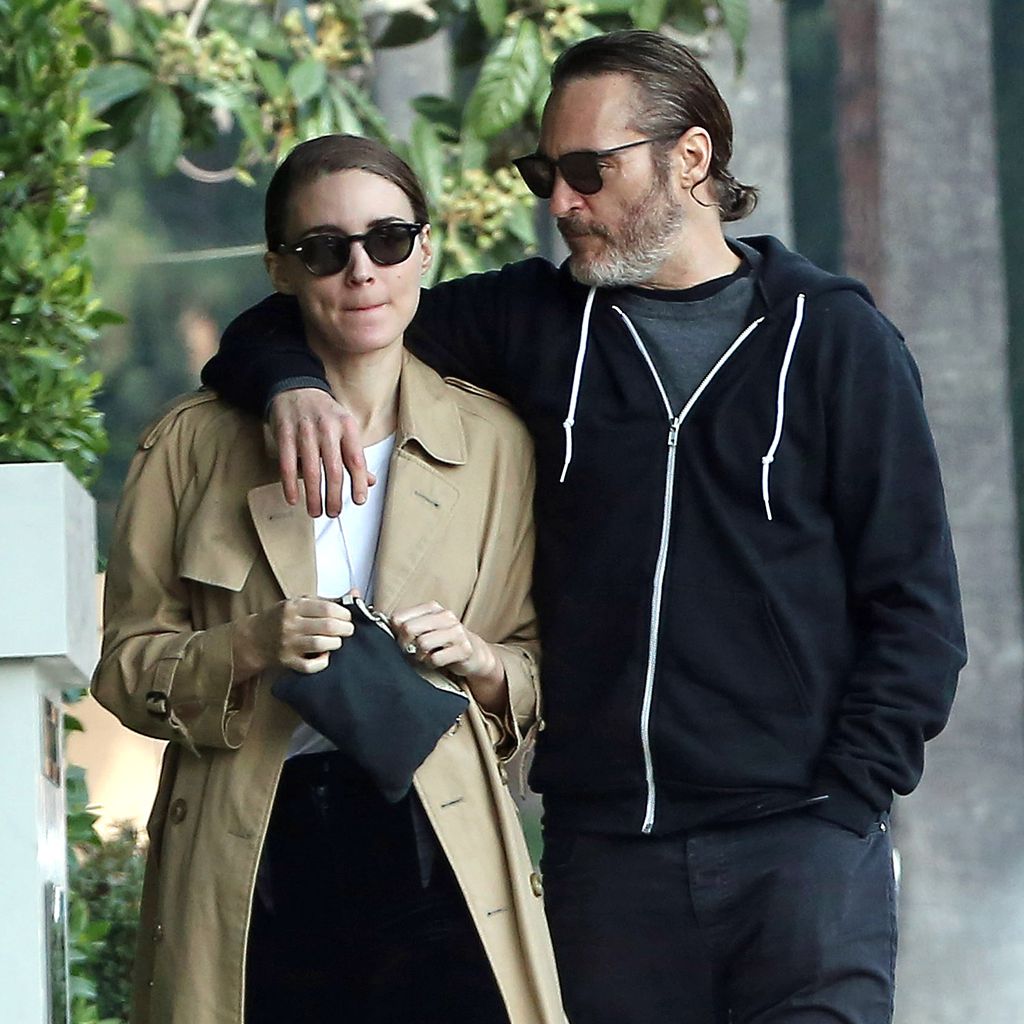 Rooney Mara und Joaquin Phoenix in Los Angeles